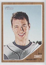 2011 Topps Heritage Ben Zobrist #4 0a1