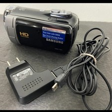 Samsung HMX-F90 HD Camcorder Video Camera 52x Zoom w/ NEW Battery Charger