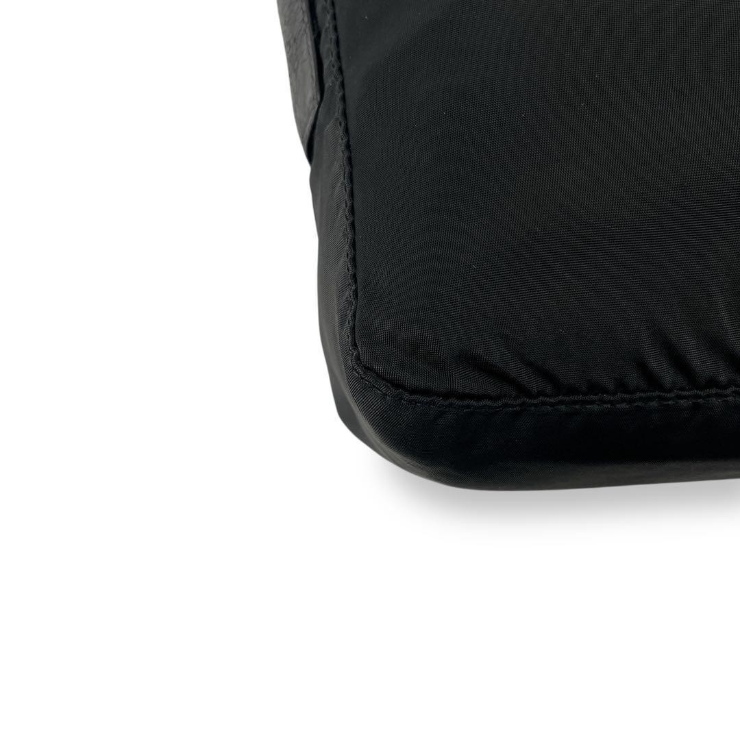 PRADA Y2K Archive Black Nylon Camera Shoulder Bag Unisex Triangle Logo Auth thumbnail 9