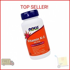 NOW FOODS Vitamin K-2 100Vcaps, 100 CT