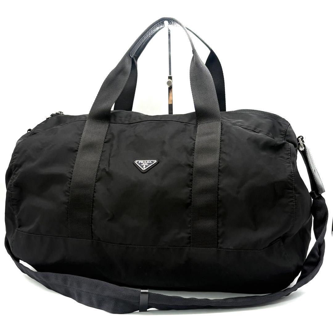 Prada Boston Hand Travel Bag Authentic Japanese Import  