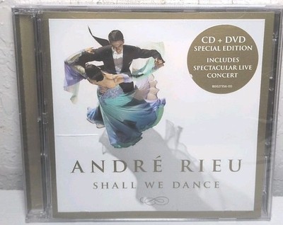 Shall We Dance by Rieu, Andre (CD/DVD, 2017) New B80