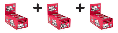 3 x Muscle Moose Big Protein Flapjack (12x100g) Mixed Berry (17,22 EUR/kg)