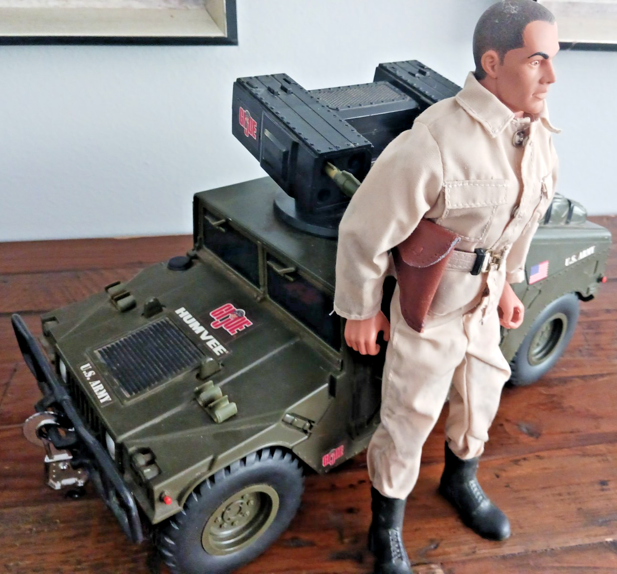 GI Joe Humvee 1:18 Scale Tactical Vehicle for 12