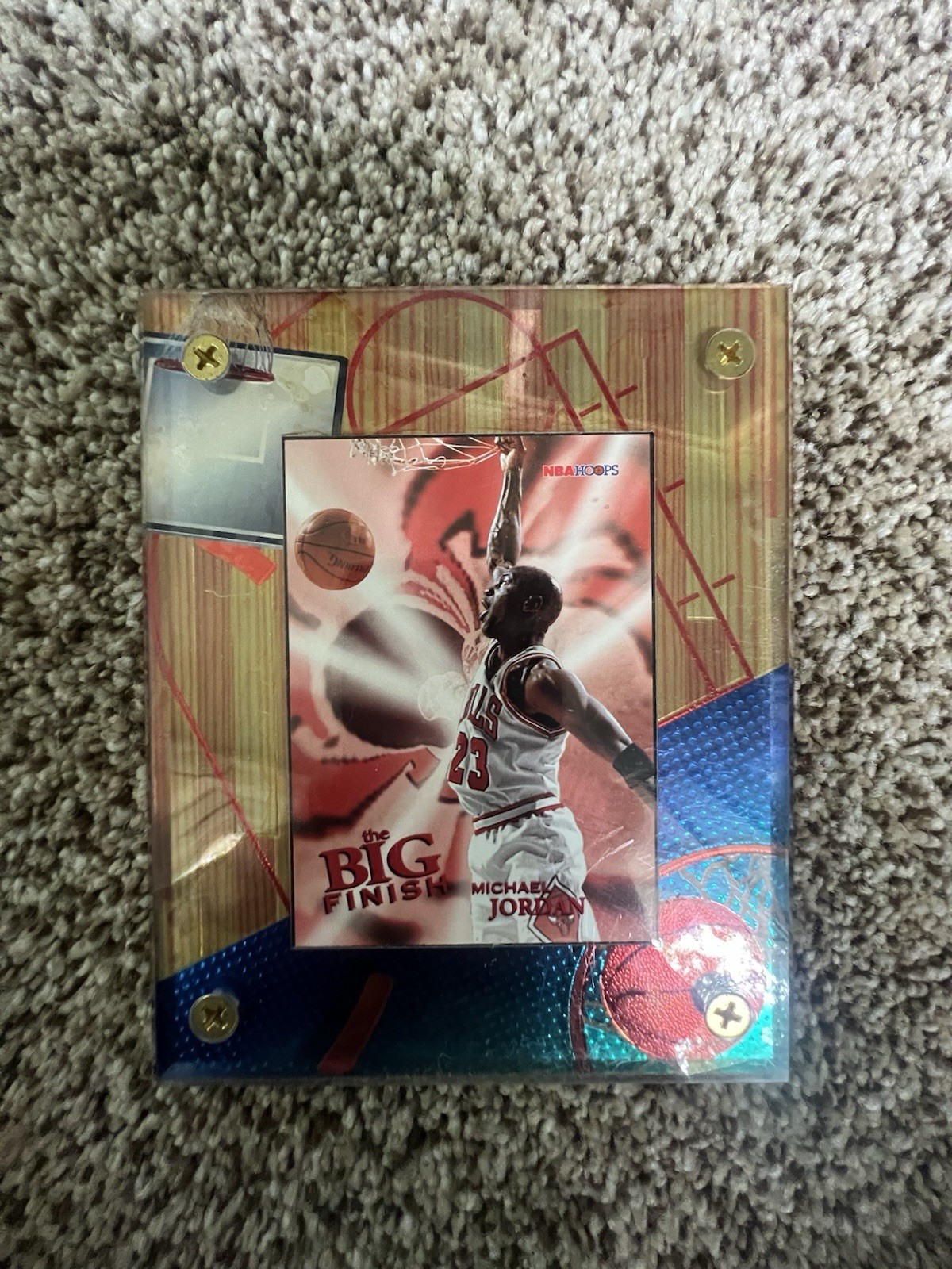 1996-97 NBA Hoops Michael Jordan #176 The Big Finish Chicago Bulls