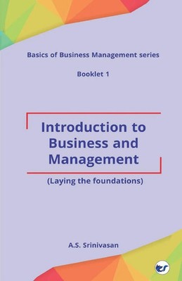 Introduction to Business and Management A. S. Srinivasan Taschenbuch Englisch