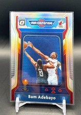 2021 Panini Donruss Optic Bam Adebayo Air Defense Prizm #2 Miami Heat