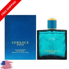 Versace Eros by Gianni Versace 3.4 oz EDT Cologne for Men Tester