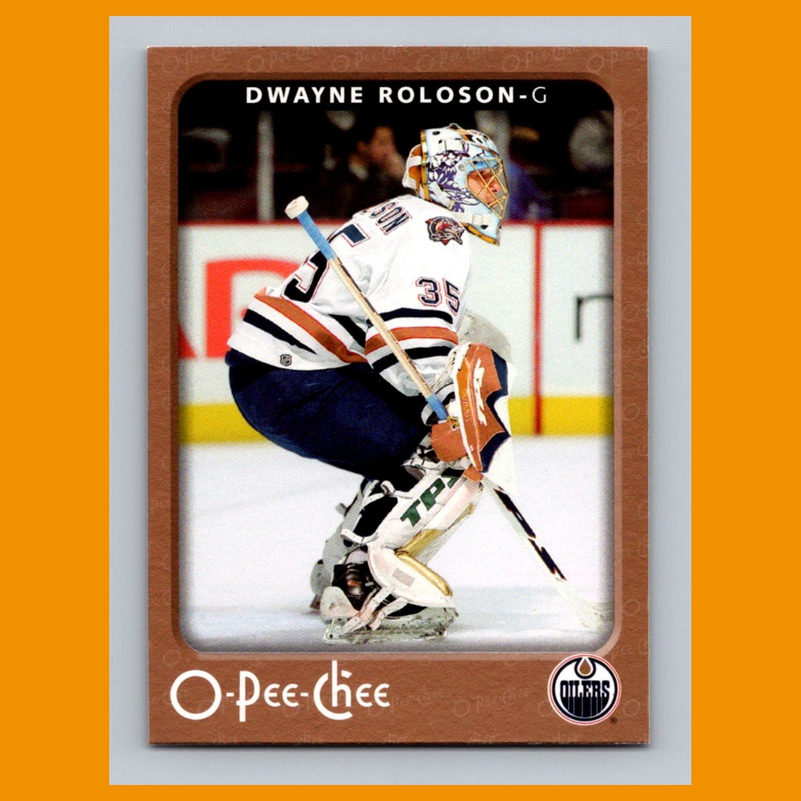 Dwayne Roloson #194 2006-07 O-Pee-Chee Edmonton Oilers Hockey Card NHL