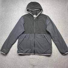 The North Face Mountain Sweatshirt Full Zip Hoodie Mens Medium Gray Jacket