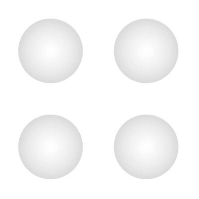 UESWILL 4 Pcs Replacement Bottom Case White Rubber Feet Compatible with MacBook