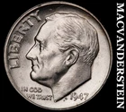 1947 Roosevelt Dime- Silver- Choice Gem Brilliant Uncirculated Luster #i8806