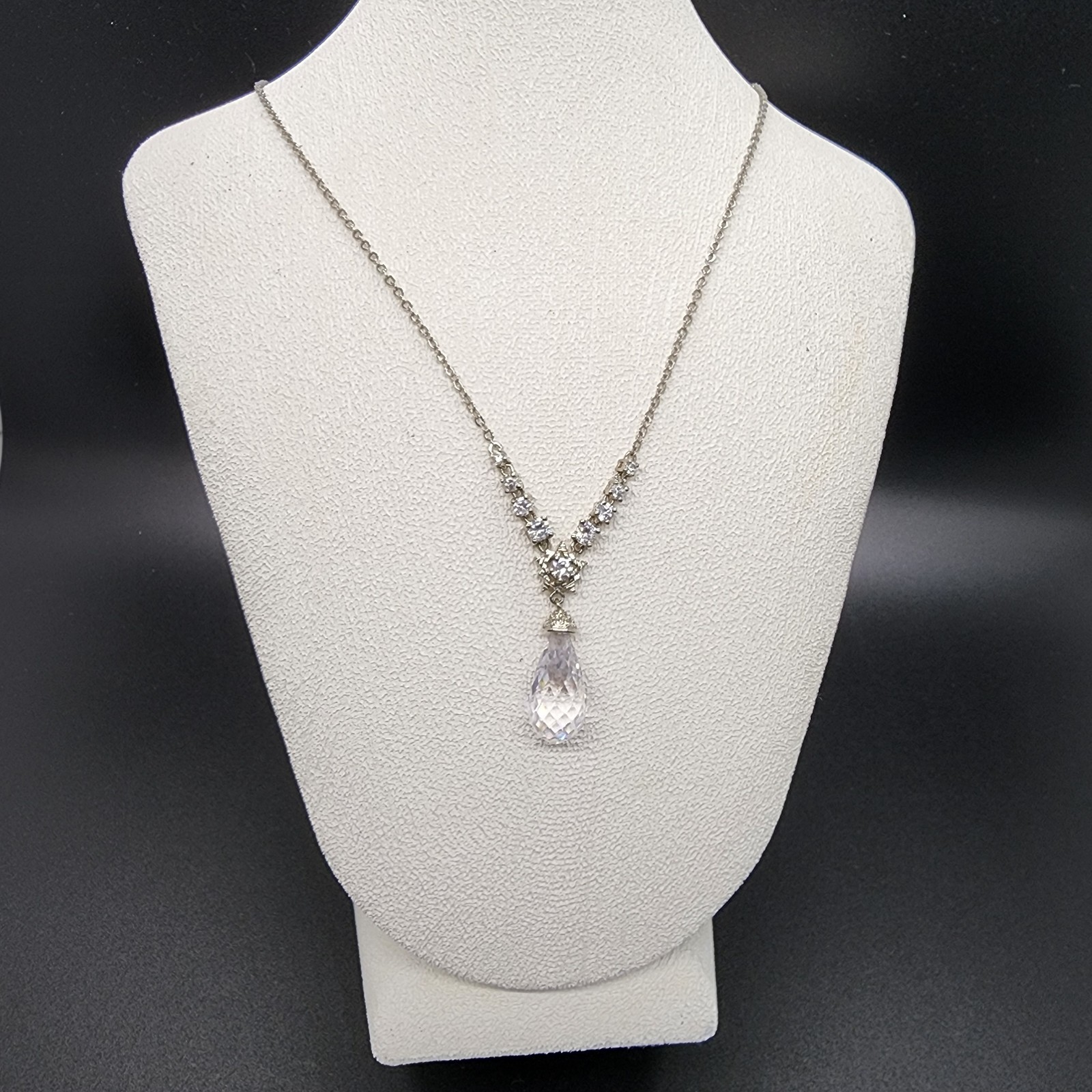 Givenchy Clear Crystal & Multiple Rhinestone Tear… - image 4