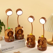 Capybara LED Night Light Student USB Rechargeable Night Light Children's Gift De
