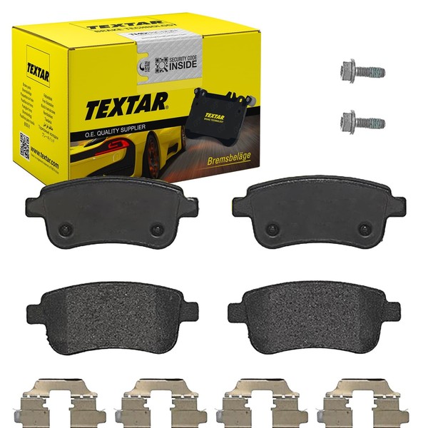 Textar BremsbelÄGe Hinten Passend FüR Renault Megane 3+4 Scenic 3 Fluence Clio 5-image