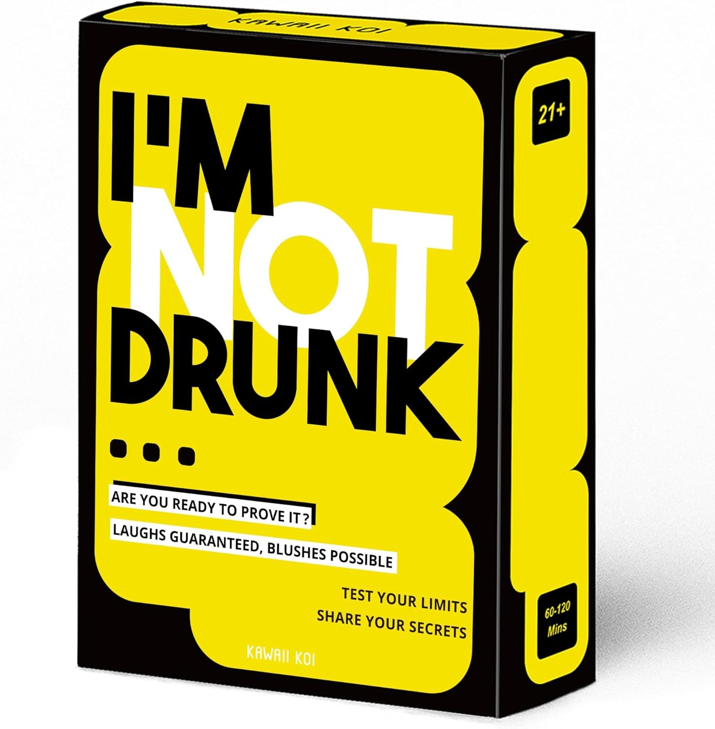 I'M NOT DRUNK - Party Drinking Game For Game Nights - 21st Birthday Gift & Bach