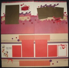 CTMH Sangria Pre-Made Scrapbooking Layouts FREE SHIPPING Memory Keeping
