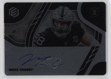 2021 Panini Elements Steel Signatures 164/199 Maxx Crosby #SS-MCR Auto qf8