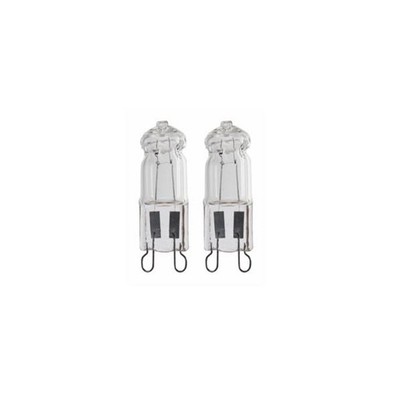 2 x LightMe Halogen Stiftsockellampe 28W = 37W G9 230V 370lm warmweiß dimmbar