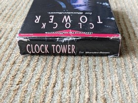 Clock Tower Bandai Wonderswan Complete CIB Tested US SELLER