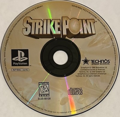 Strike Point (Sony PlayStation 1, PS1) DISC ONLY | NO TRACKING | M1258