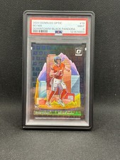 2024 Panini Donruss Optic Bo Nix Black Pandora Downtown /25 PSA 9