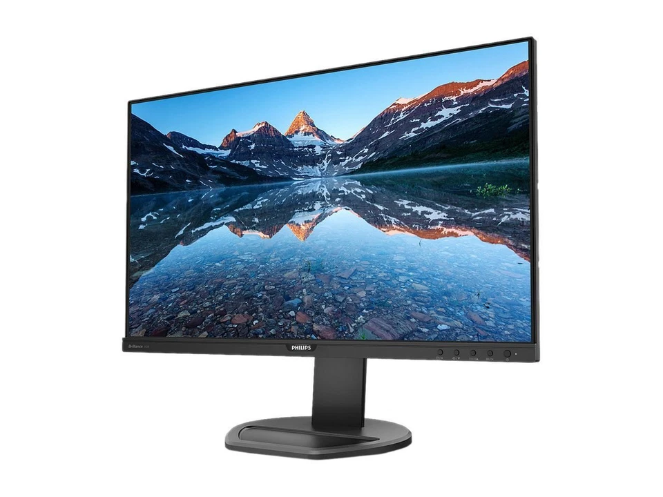 PHILIPS 241B8QJEB 24" Frameless Monitor, Full HD IPS, USB 3.0 hub, Built-in - Image 2 of 4