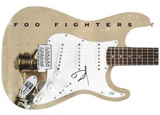 Foo Fighters Dave Grohl Autographed 1/1 Graphics Photo Self-Titled Album Guitar 