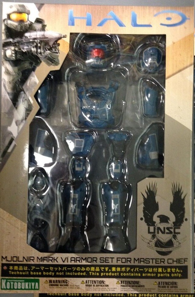 特撮 Kotobukiya - Figurine Halo - Kit Armure Mark VI ArtFx - 0812771021456 HALO MJOLNIR MARK VI ARMOR SET ARTFX+ - Walmart.com