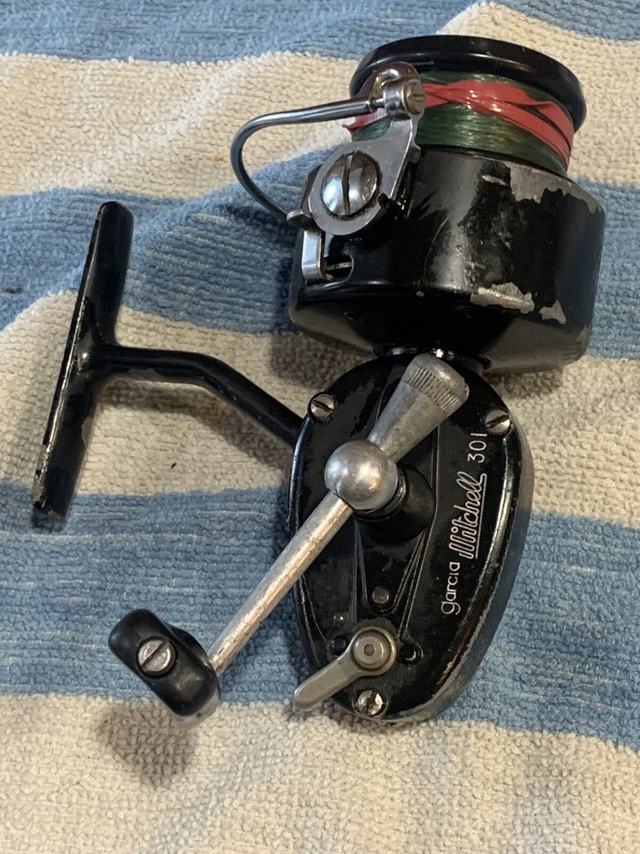 Vintage Garcia Mitchell 301 Spinning Reel Right Hand Vintage Garcia Mitchell 301 Spinning Reel Right Hand