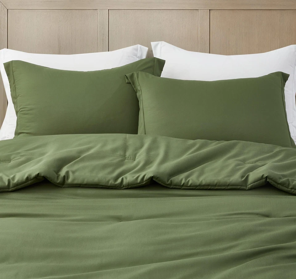 Conjunto de edredom Chezmoi Collection Cliff 3 peças rayon derivado de bambu misturado - Imagem 4 de 4