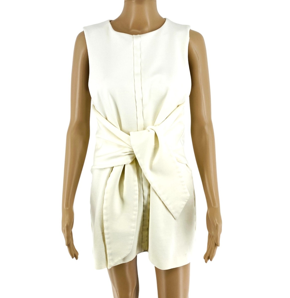 TED BAKER London Women Beige Tie Front Sleeveless Dress Size 2 / S | eBay TED BAKER London Women Beige Tie Front Sleeveless Dress Size 2 / S | eBay