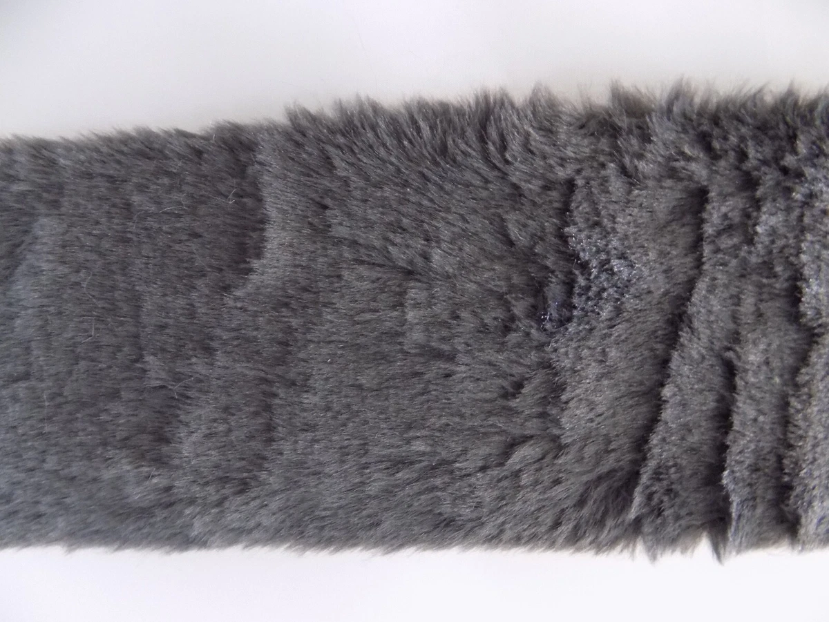 Cuscini Da Montagna - Pelliccia Sintetica - Webpelz Silverfox Grigio Melange - Foto 8