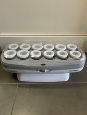 Jilbere Conair 12 Hot Rollers Ceramic Tools Porcelain Series JBPCHV14 w Clips