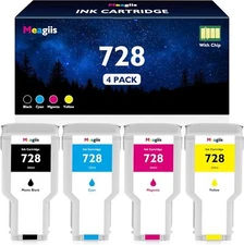 728 Ink Cartridges 300ml for F9J68A F9K17A F9K16A F9K15A Ink for DesignJet T830