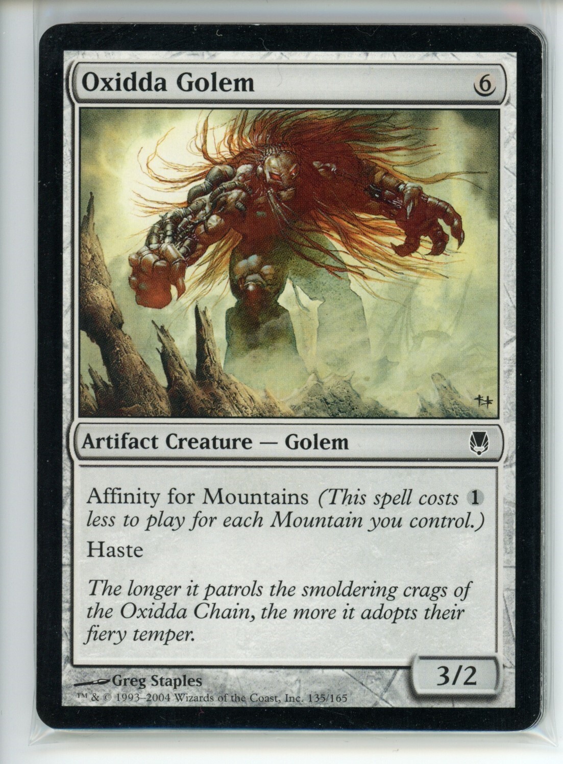 OXIDDA GOLEM Darksteel #135 DST(NM)(MTG)