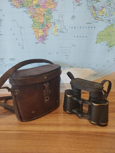 USSR field binoculars 6x30, IZOS, RKKA 1941, full set (sold)