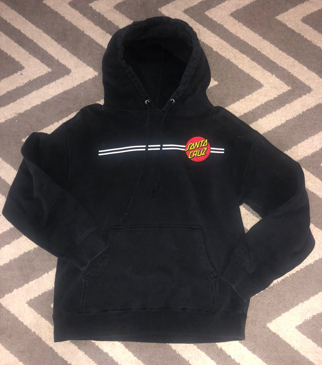 ヤ*佐様 90s SANTA CRUZ Logo Hoodie L Vintage Santa Cruz Skateboard Hoodie Size S Logo Graphic