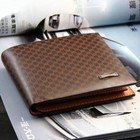 Fashion Men's Bifold Wallet Leather Front Pocket Bilfold Multi-card Holder Purse — photo 1