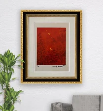 Max Ernst Hand-Signed Original Print With COA and +$3,500 USD Appraisal.