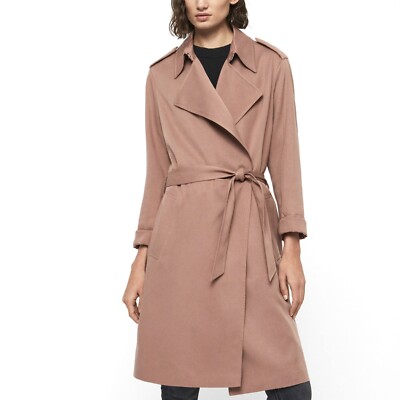 ALLSAINTS Trenchcoat / Mantel 'Bexley Mac Coat' - altrosa - S - wie NEU