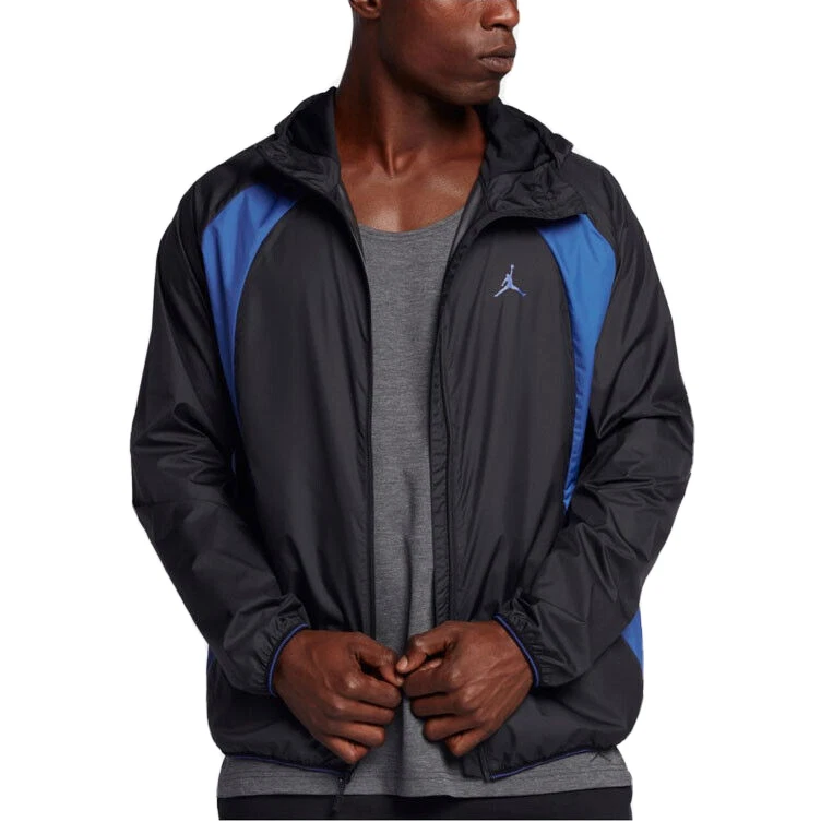 Nike air jordan sportswear wings windbreaker black sale