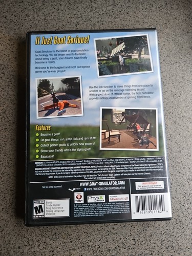 Goat Simulator (PC, 2014) Excellent Condition - Picture 3 of 4