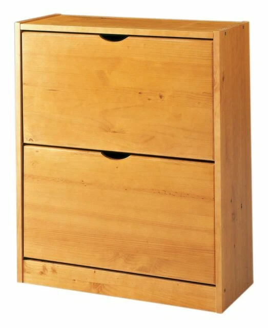 Zapateros marrones de madera para el hogar