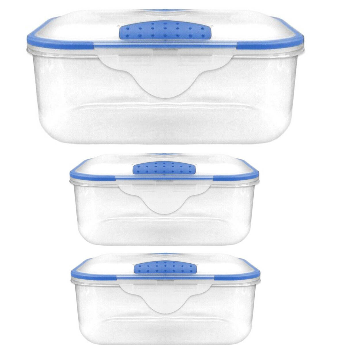 Clip Lock Food Storage Containers Plastic Food Containers Airtight