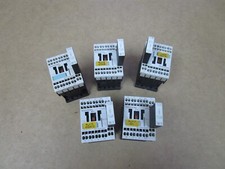LOT OF 5 SIEMENS CONTACTOR 3RT1016-2BB41 24V COIL w/ 3RT1916-1EH00