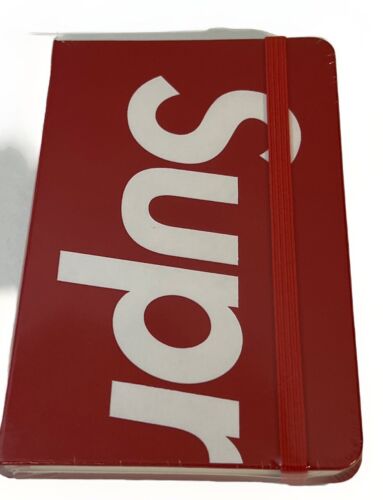 SUPREME MOLESKIN POCKET NOTEBOOK RED OS FW24 WEEK 6 (100% AUTHENTIC) NEW