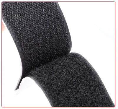 Klettbänder selbstklebend extra stark 20-50mm breit beidseitig Klettverschluss