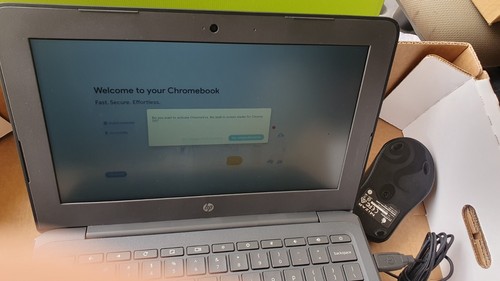 HP Chromebook 11A G6 EE 11" AMD A4-9120C 4GB RAM 16GB SSD ChromeOS - Picture 3 of 7