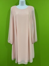 NINE WEST Tutu Pink Dress Size:8 Lined 